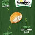 Farm Rich Breaded Goat Cheese Bites, Regular, 15 oz (Frozen)