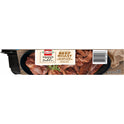 HORMEL SQUARE TABLE Slow Simmered Beef Roast Au Jus & Savory Sauce Family Size Refrigerated Entrée, 24 oz Plastic Tray