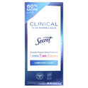 Secret Clinical Strength Invisible Solid Antiperspirant and Deodorant, Completely Clean, 2.6 oz