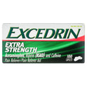 Excedrin Extra Strength Pain Reliever and Headache Medicine Caplets, 100 Count