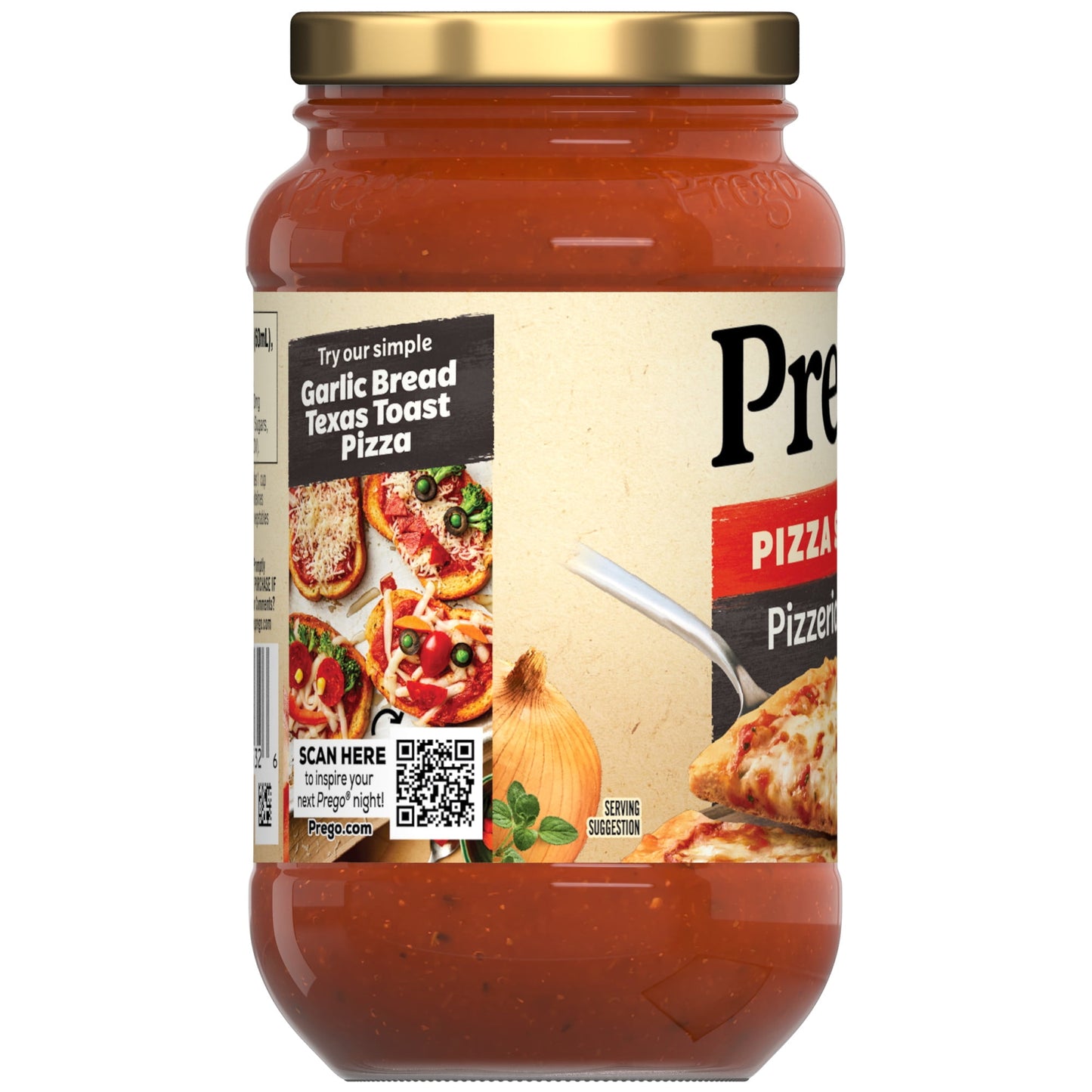 Prego Pizzeria Style Pizza Sauce, 14 oz Jar