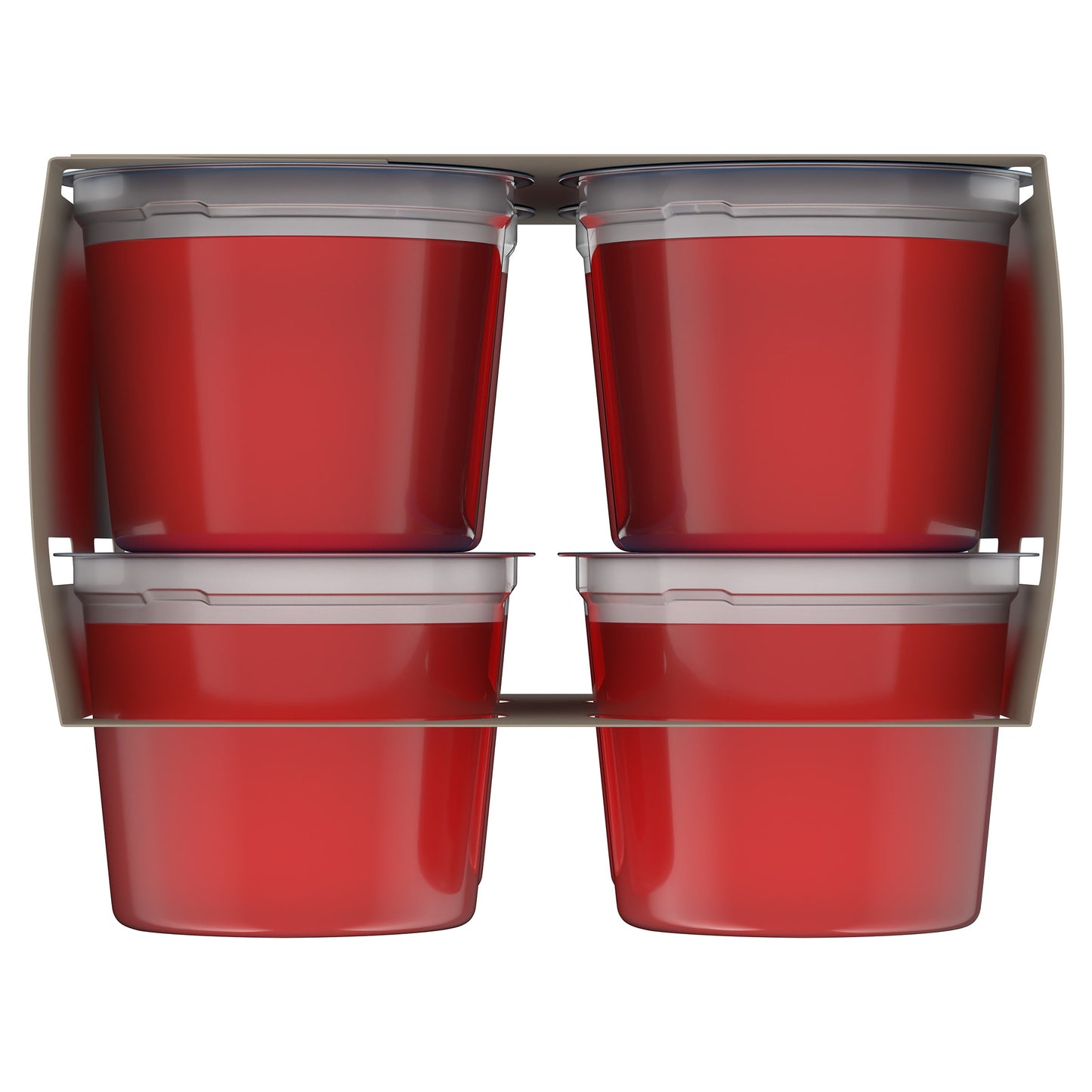 Jell-O Original Strawberry Jello Cups Gelatin Snack Value Pack, 8 Ct Cups