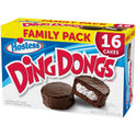 HOSTESS Chocolate DING DONGS, Chocolate Snack Cakes, Family Pack - 20.31 oz, 16 Count