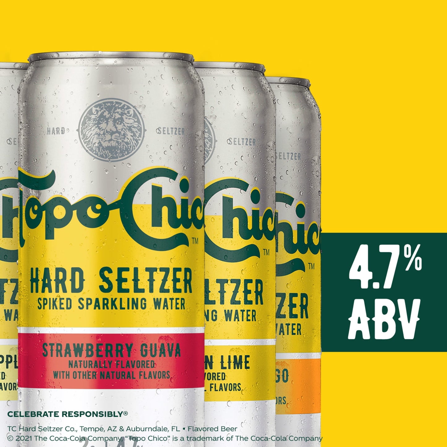 Topo Chico Variety Pack Hard Seltzer, 12 Pack, 12 fl oz Cans, 4.7% ABV