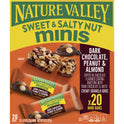 Nature Valley Mini Granola Bars, Dark Chocolate Peanut Almond, 20 Bars, 15 OZ