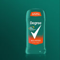 Degree Long Lasting Men's Antiperspirant Deodorant Stick Twin Pack, Wildwoods, 2.7 oz