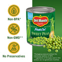 Del Monte Canned Sweet Peas, Canned Vegetables, 8.5 oz Can