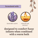 Aveeno Baby Calming Comfort Bath & Wash, Lavender & Vanilla, 18 fl. oz