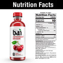 Bai Zambia Bing Cherry Antioxidant Infusion Flavored Water, 18 fl oz, Bottle
