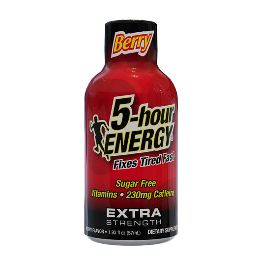 5-hour Energy Shot, Extra Strength, Berry