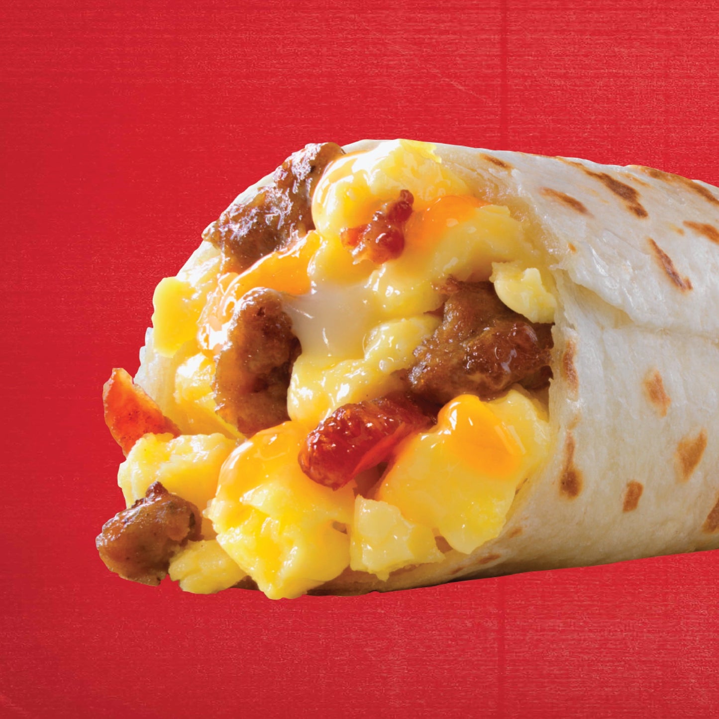 Jimmy Dean Meat Lovers Breakfast Burritos 17 oz, 4 Count (Frozen)