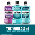 Listerine Ultraclean Antiseptic Mouthwash, Oral Care for Gingivitis, Cool Mint, 1 L