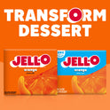 Jell-O Orange Artificially Flavored Gelatin Dessert Mix, 3 oz Box