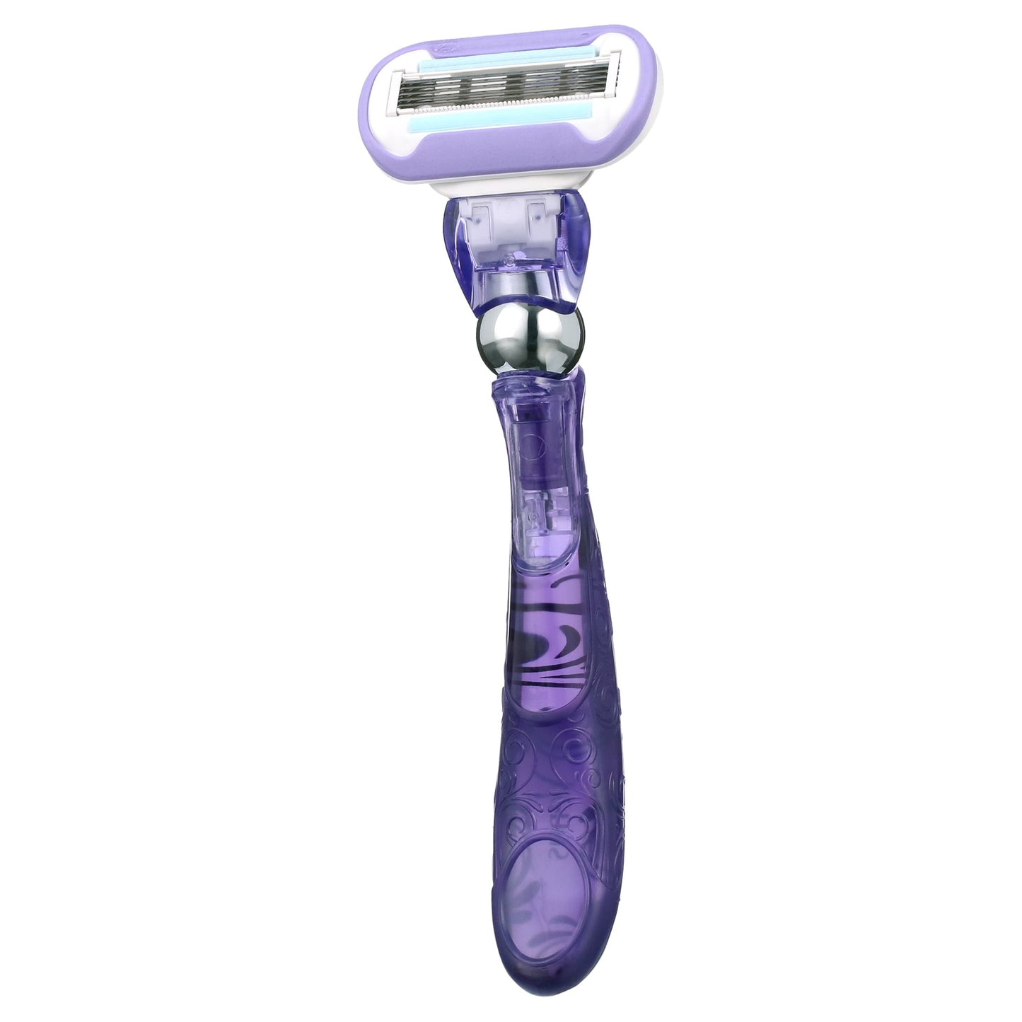 Venus Deluxe Smooth Swirl Women's Razor Handle with 2 Blade Refills