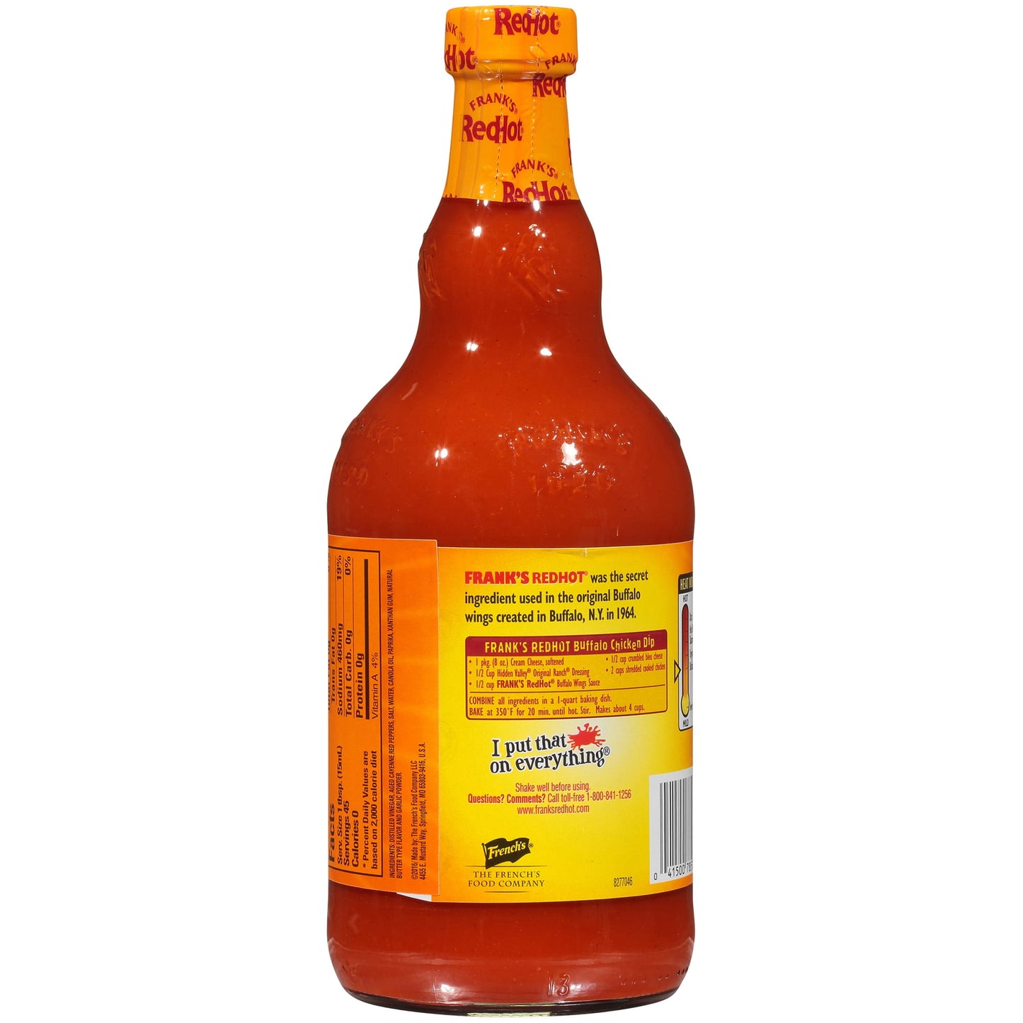 Frank's RedHot Buffalo Wings Hot Sauce, 23 fl oz Hot Sauces