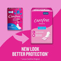 CAREFREE® Panty Liners, Regular, Unscented, 8 Hour Odor Control, 20ct