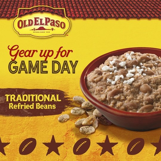 Old El Paso Traditional Canned Refried Beans, 16 oz.