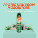 OFF! Deep Woods Insect Repellent V, Biting Insect Spray for Outdoor Use, 9 oz, 2 Count