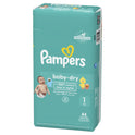 Pampers Baby Dry Diapers Size 1, 44 Count