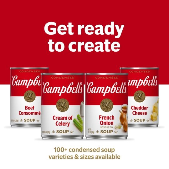 Campbell's Condensed Golden Mushroom Soup, 10.5 Ounce Can