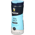 Morton Salt Coarse Sea Salt - for Rubs, Roasts, and Finishing, 17.6 oz Canister