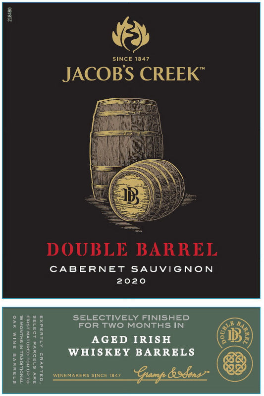 Jacob's Creek Double Barrel Cabernet Sauvignon Red Wine 750mL, 14% ABV