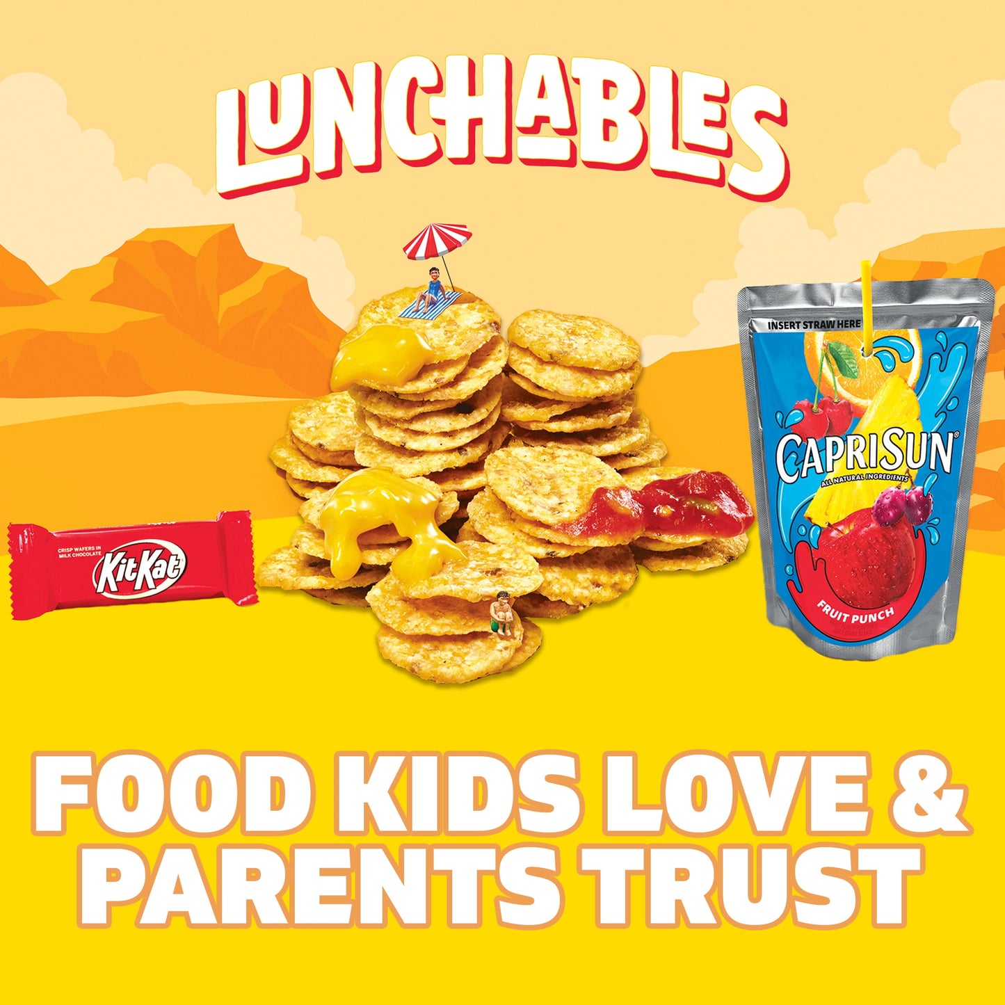 Lunchables Nachos Cheese Dip & Salsa Kids Lunch Meal Kit, 10.7 oz Box