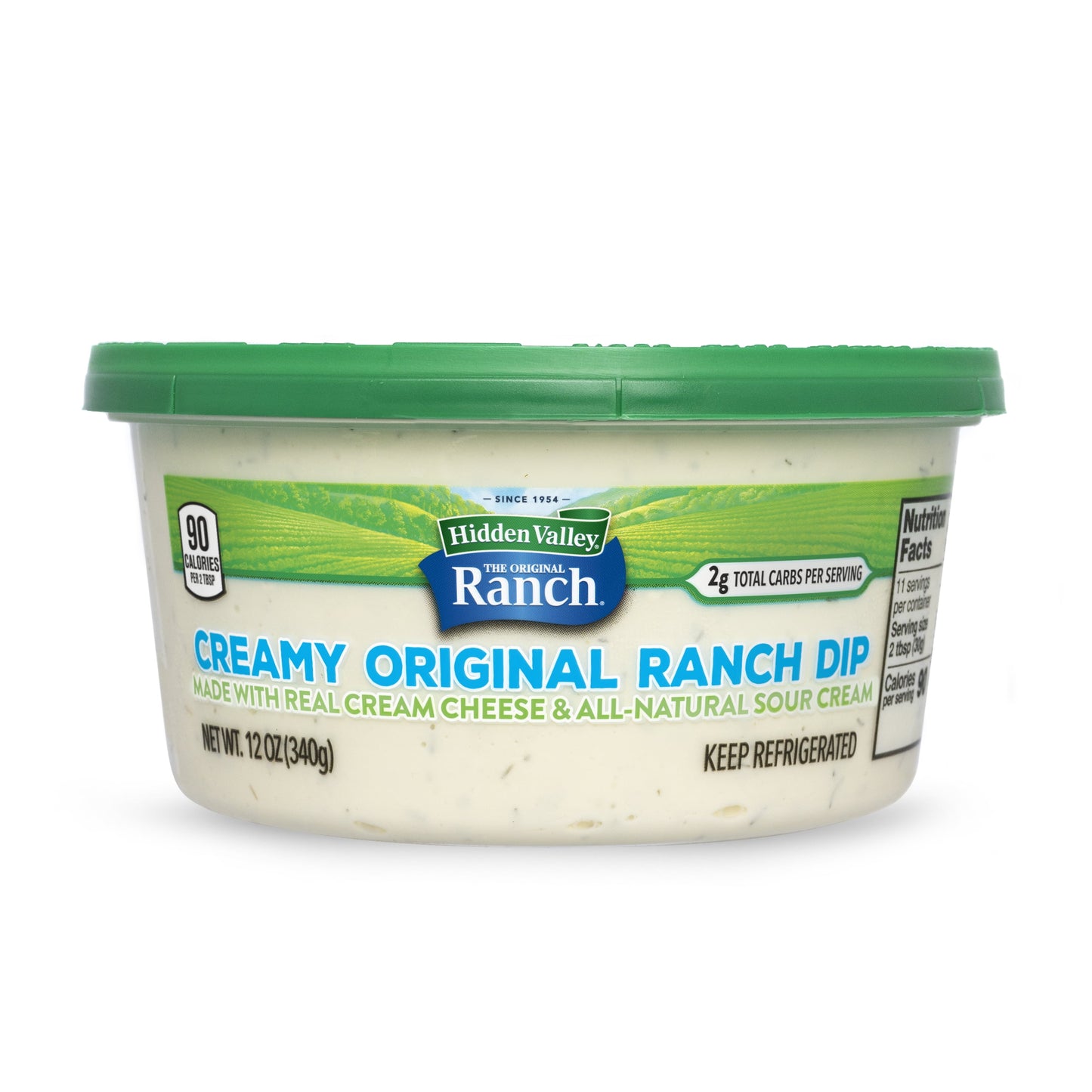 Hidden Valley Ranch Buttermilk Ranch Dip,12oz (Allergens Not Contained: Fish Free)