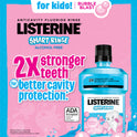 Listerine Smart Rinse Kids Anticavity Alcohol Free Mouthwash, Bubble Blast, 500 mL