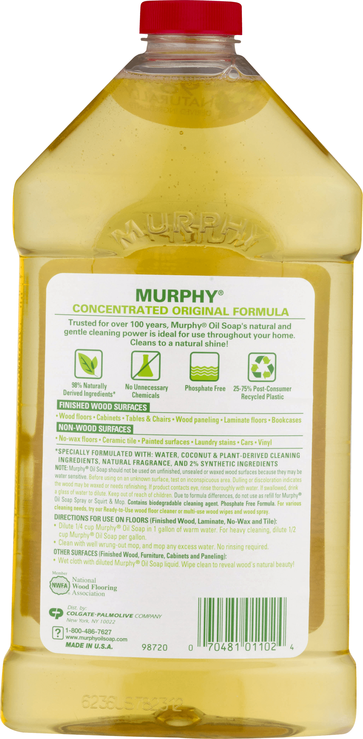 Murphy Oil Soap Wood Cleaner, Original - 32 fluid ounce