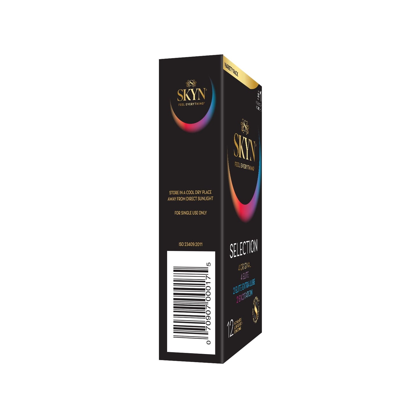 SKYN Selection Variety Pack Non-Latex Condoms, 12 Count