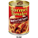 HORMEL Beef Tamales, Canned Tamales, 15 Oz Can