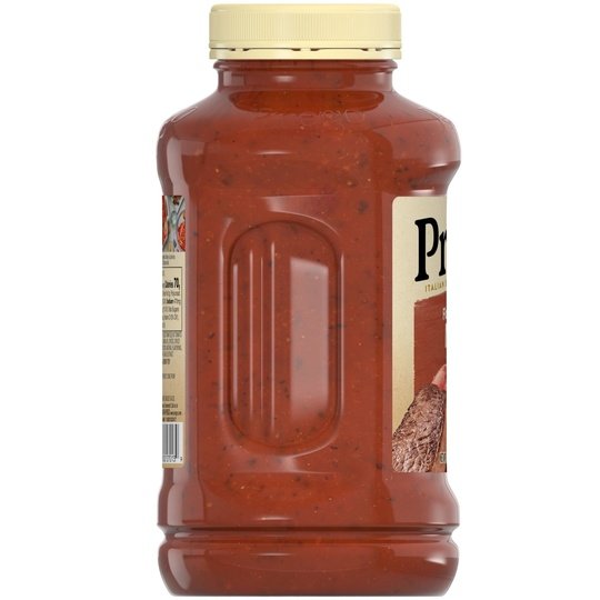 Prego Italian Tomato Spaghetti Sauce Flavored with Meat, 45 oz Jar