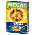 Post Honey Bunches of Oats with Almonds Breakfast Cereal, Family Size Cereal, 28 oz Box