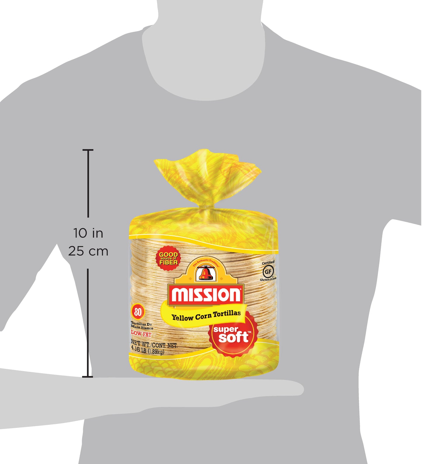 Mission Yellow Corn Tortillas, 80 Count