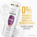 Pantene Pro-V Volume & Body Shampoo 10.4 fl oz + Conditioner 9.0 fl oz, All Hair Types