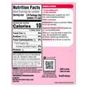 Jell-O Strawberry Artificially Flavored Zero Sugar Low Calorie Gelatin Dessert Mix, Family Size, 0.6 oz Box