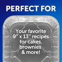 EZ Foil Cake Pans , 13x9 inch, 3 Count