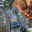 CLIF BAR - Blueberry Almond Crisp - Made with Organic Oats - 11g Protein - Non-GMO - Plant Based - Energy Bars - 2.4 oz. (6 Pack)