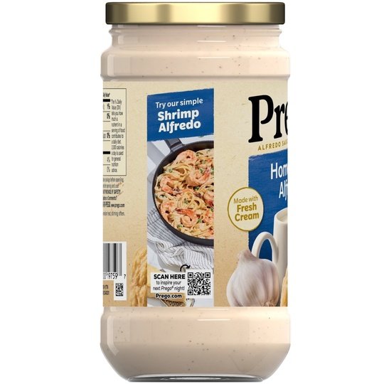 Prego Homestyle Alfredo Pasta Sauce, 14.5 oz Jar