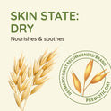 Aveeno Daily Moisturizing Soap Free Body Wash for Dry Skin, Prebiotic Oat Shower Gel, Lightly Scented, 18 oz
