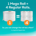 Angel Soft Toilet Paper, 24 Mega Rolls