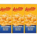 Velveeta Shells and Cheese Original Macaroni and Cheese Dinner, 3 ct Pack, 12 oz Boxes