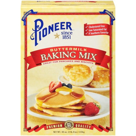 Pioneer Brand Buttermilk Biscuit & Baking Mix, 40 oz