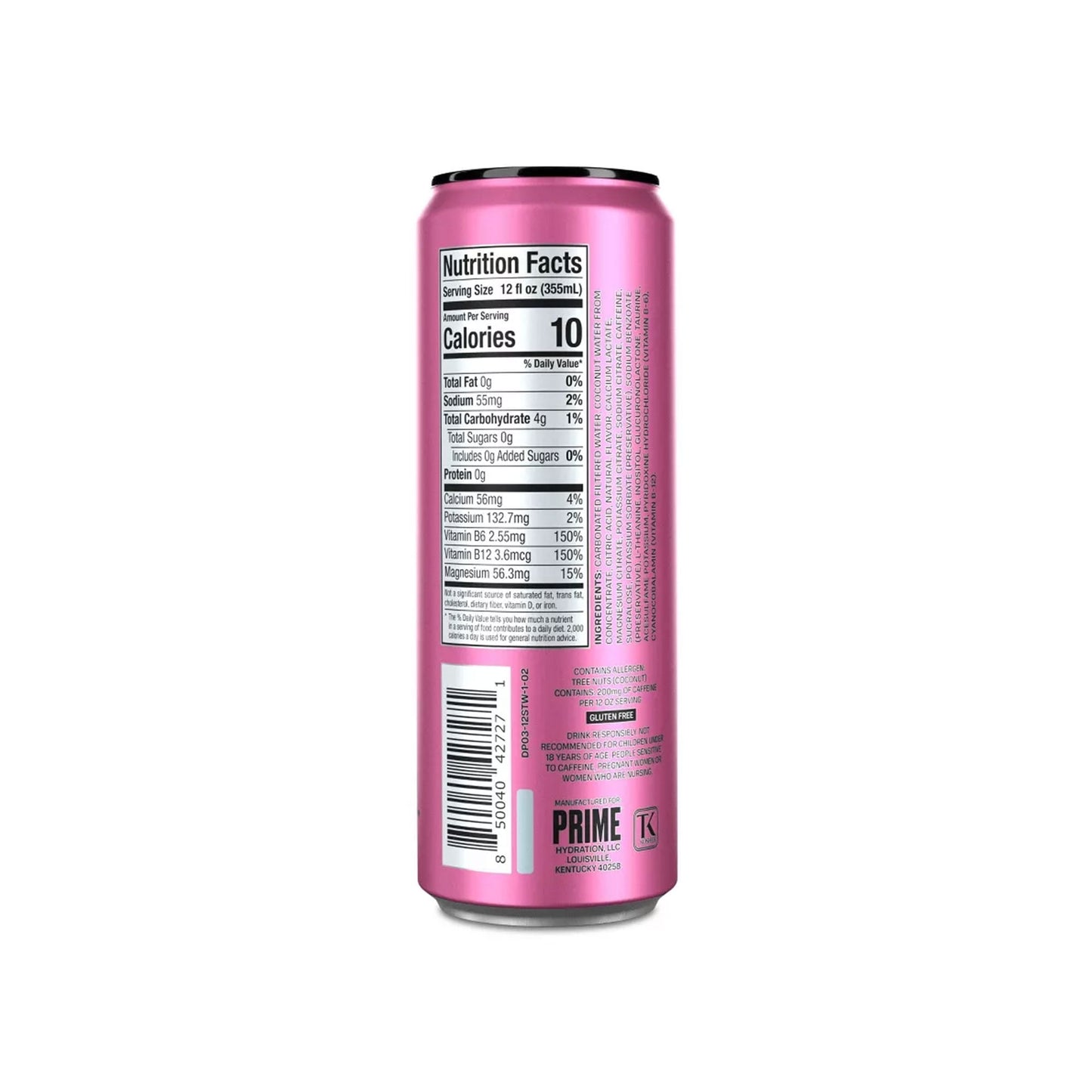 Prime Energy - Strawberry Watermelon 12oz Can