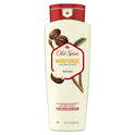 Old Spice Men's Body Wash Moisturize with Shea Butter, All Skin Types, 18 fl oz