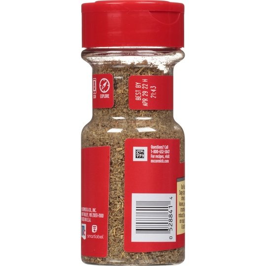 McCormick Sage - Rubbed, 0.5 oz Mixed Spices & Seasonings