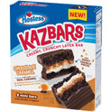 Hostess Chocolate Caramel Kazbars Creamy & Crunchy Layer Bar, Individually Wrapped, 8 Count 10 oz