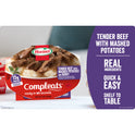 HORMEL COMPLEATS Tender Beef Tips with Mashed Potatoes & Gravy, Shelf Stable, 9 oz Plastic Tray