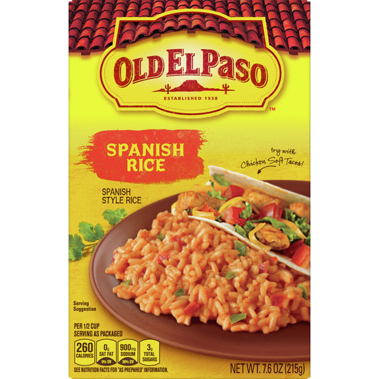 Old El Paso Spanish Rice, 7.6 oz.